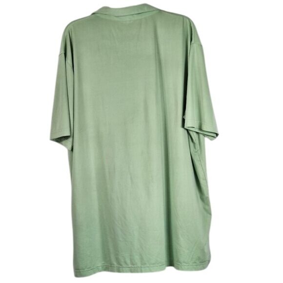 Peter Millar Mens Green Summer Comfort Polo Shirt Sz XL Preppy Athleisure Golf - Picture 2 of 9